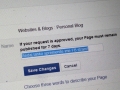 Kako spremeniti ime FB strani?